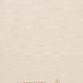 Absoluto Men's Terry Rayon Structured 3.75 Meter Unstitched Suiting Fabric (Beige)