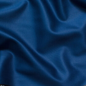 Canetti Men's Terry Rayon Solids 3.75 Meter Unstitched Suiting Fabric (Royal Blue)