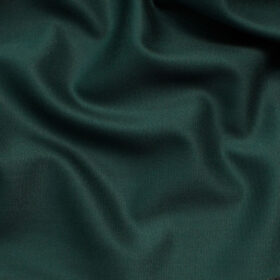Canetti Men's Terry Rayon Solids 3.75 Meter Unstitched Suiting Fabric (Sea Green)