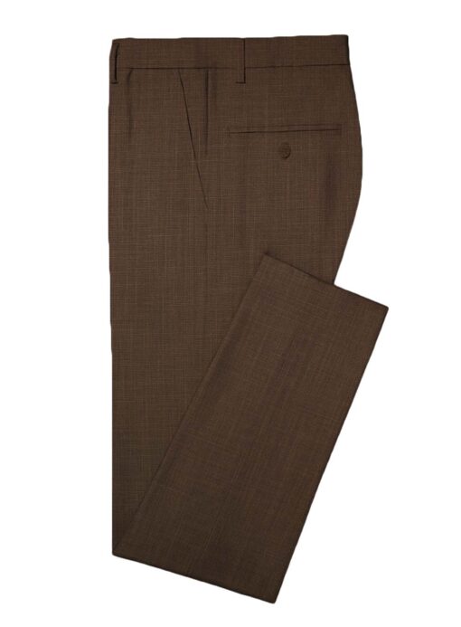 Canetti Men's Terry Rayon Self Design Unstitched Suiting Fabric (Copper ...