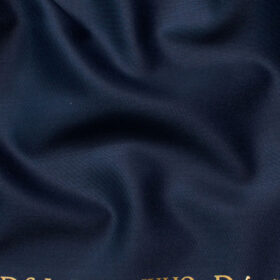 Don & Julio Men's Terry Rayon Solids 3.75 Meter Unstitched Suiting Fabric (Dark Blue)