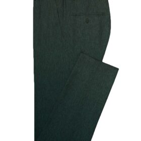 Don & Julio Men's Terry Rayon Self Design Shiny 3.75 Meter Unstitched Suiting Fabric (Dark Pine Green)