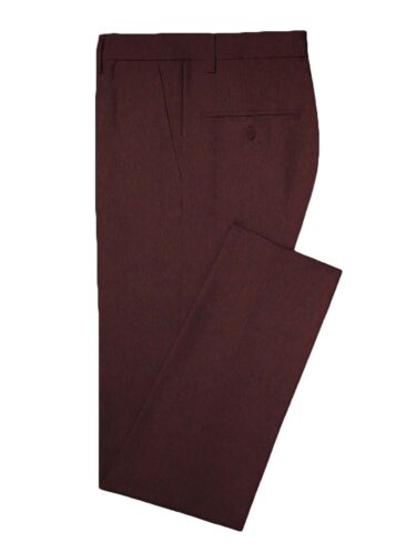 Don & Julio Men's Terry Rayon Self Design Shiny 3.75 Meter Unstitched Suiting Fabric (Dark Wine)