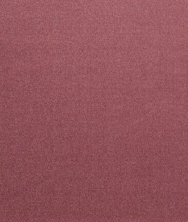 Italian Channel Men's Terry Rayon Structured  Unstitched Suiting Fabric (Rose Pink) - Image 7