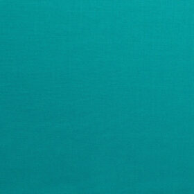Italian Channel Men's Terry Rayon Solids 3.75 Meter Unstitched Suiting Fabric (Sea Turtle Green)