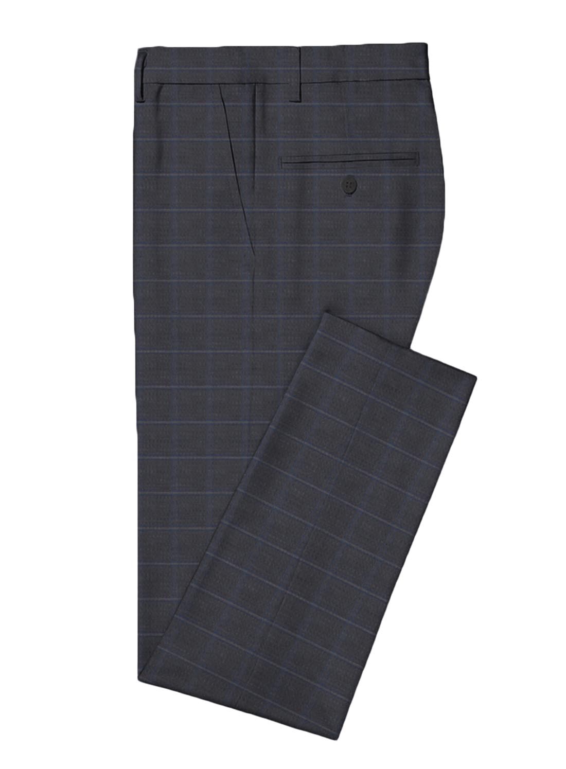 Buy Grey Trousers & Pants for Men by J. Hampstead Online | Ajio.com