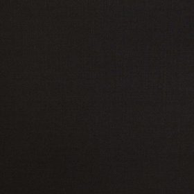 J.Hampstead Men's Wool Solids Super 90's  Unstitched Trouser Fabric (Black)
