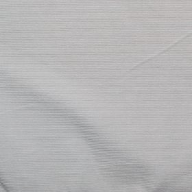 Arvind Tresca Men's Cotton Corduroy 1.50 Meter Unstitched Stretchable Corduroy Trouser Fabric (Light Grey)