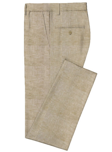 Raymond Men's Linen Self Design  Unstitched Suiting Fabric (Oat Beige) - Image 6