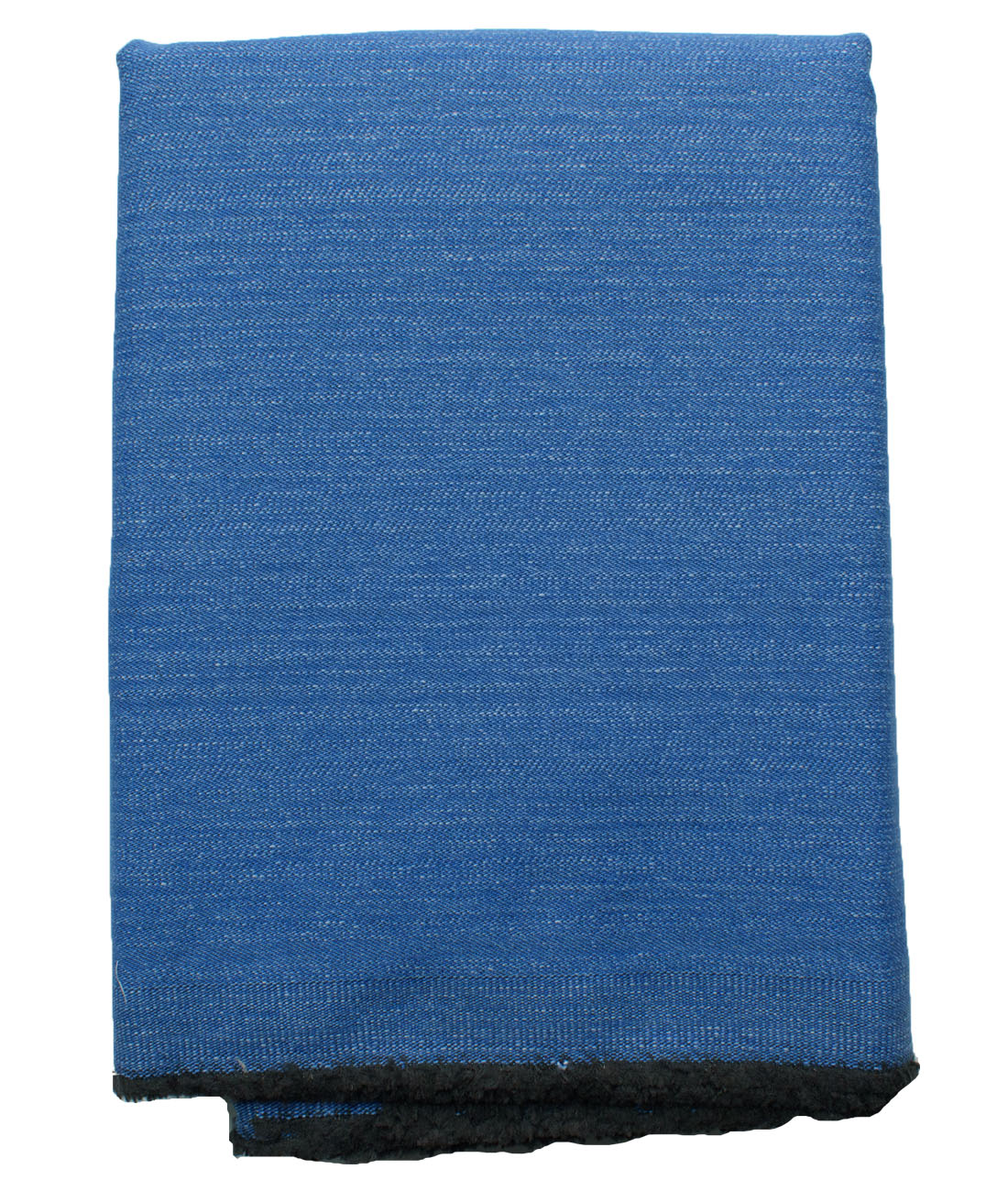 Arvind Men's Cotton Solids Unstitched Stretchable Jeans Fabric (Ice Blue)
