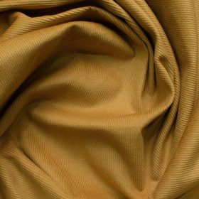 Arvind Tresca Men's Cotton Corduroy 1.50 Meter Unstitched Stretchable Corduroy Trouser Fabric (Merigold)