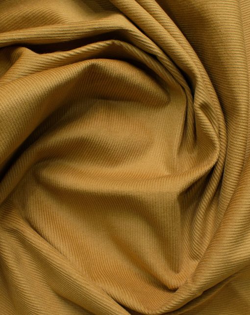 Arvind Tresca Men's Cotton Corduroy 1.50 Meter Unstitched Stretchable Corduroy Trouser Fabric (Merigold)