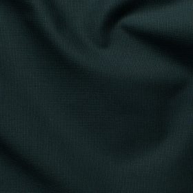 Arvind Men's Cotton Structured 1.50 Meter Unstitched Stretchable Trouser Fabric (Dark Pine Green)