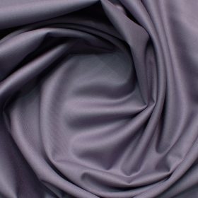 Italian Channel Men's Terry Rayon Solids 3.75 Meter Unstitched Suiting Fabric (Onion Purple)