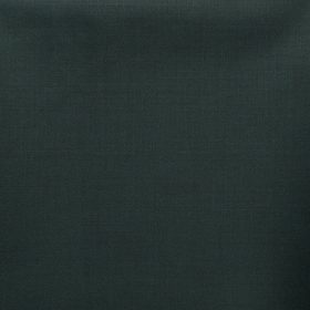 J.Hampstead Men's 60% Wool Solids Super 130's1.30 Meter Unstitched Trouser Fabric (Dark Pine Green)