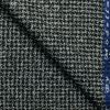 Modella Men's Acrylic Self Design 2.25 Meter Unstitched Faux Tweed Jacketing & Blazer Fabric (Black & White)