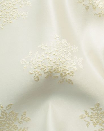 Mark & Peanni Men's Terry Rayon Self Design 2.25 Meter Unstitched Ethnic Fabric (Cream)
