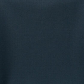 J.Hampstead Men's 45% Wool Solids Super 100's1.30 Meter Unstitched Trouser Fabric (Dark Blue)