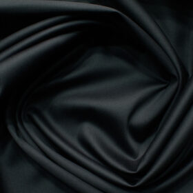 Burgoyne Men's Giza Cotton Solids 2.25 Meter Unstitched Shirting Fabric (Dark Grey)