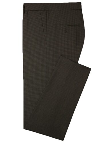 Rosseti Romano Men's Terry Rayon Structured  Unstitched Suiting Fabric (Dark Brown) - Image 6