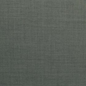 Raymond Men's 25% Wool Super 90's Self Design 3.75 Meter Unstitched Suiting Fabric (Worsted Grey)