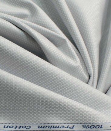 Arvind Men's Premium Cotton Structured Unstitched Shirting Fabric (Purple)