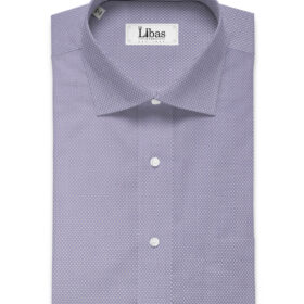 Arvind Men's Premium Cotton Structured 2.25 Meter Unstitched Shirting Fabric (Purple)