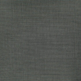 J.Hampstead Men's 60% Wool Super 130's Structured 1.30 Meter Unstitched Trouser Fabric (Grey)