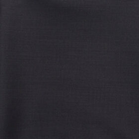J.Hampstead Men's 60% Wool Super 140's Self Design  Unstitched Trouser Fabric (Light Grey)