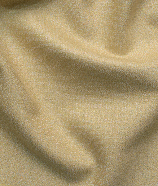 Italian Channel Men's Terry Rayon  Self Design  Unstitched Suiting Fabric (Beige)