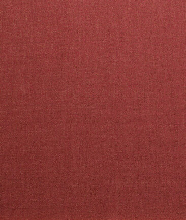 Italian Channel Men's Terry Rayon Structured  Unstitched Suiting Fabric (Crimson Red) - Image 7