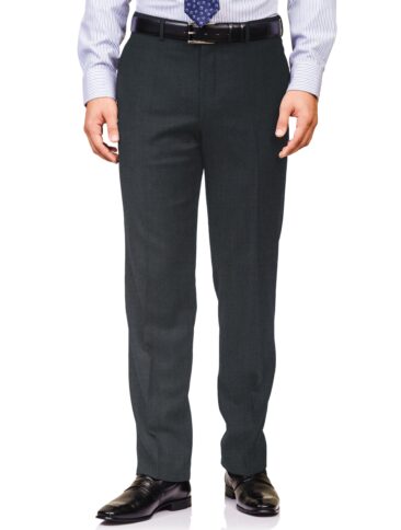 J.Hampstead Men's Terry Rayon  Self Design  Unstitched Suiting Fabric (Lead Grey)