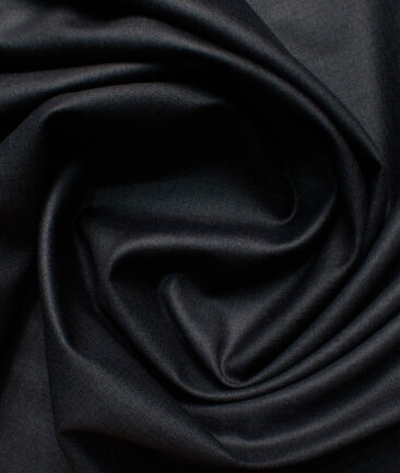 J.Hampstead Men's Terry Rayon  Self Design  Unstitched Suiting Fabric (Lead Grey) - Image 6