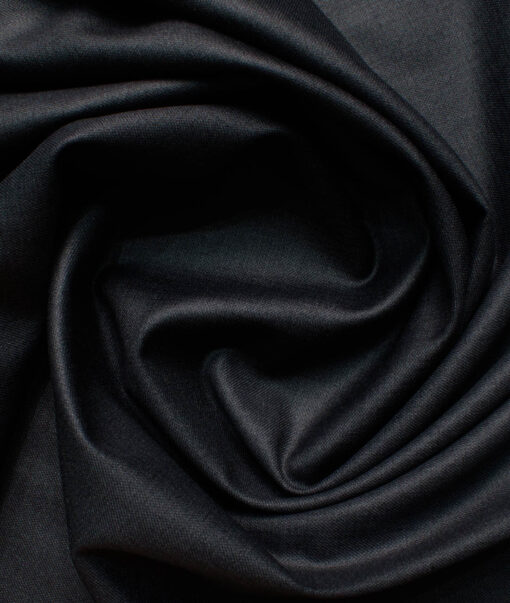 J.Hampstead Men's Terry Rayon  Self Design  Unstitched Suiting Fabric (Lead Grey) - Image 6