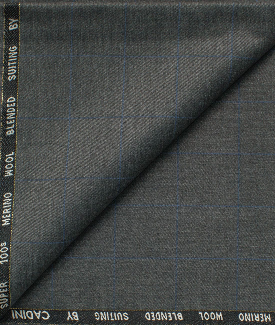 OCM Men's 100% Merino Wool Solids Unstitched Tweed Jacketing & Blazer Fabric  (Light Worsted Grey)