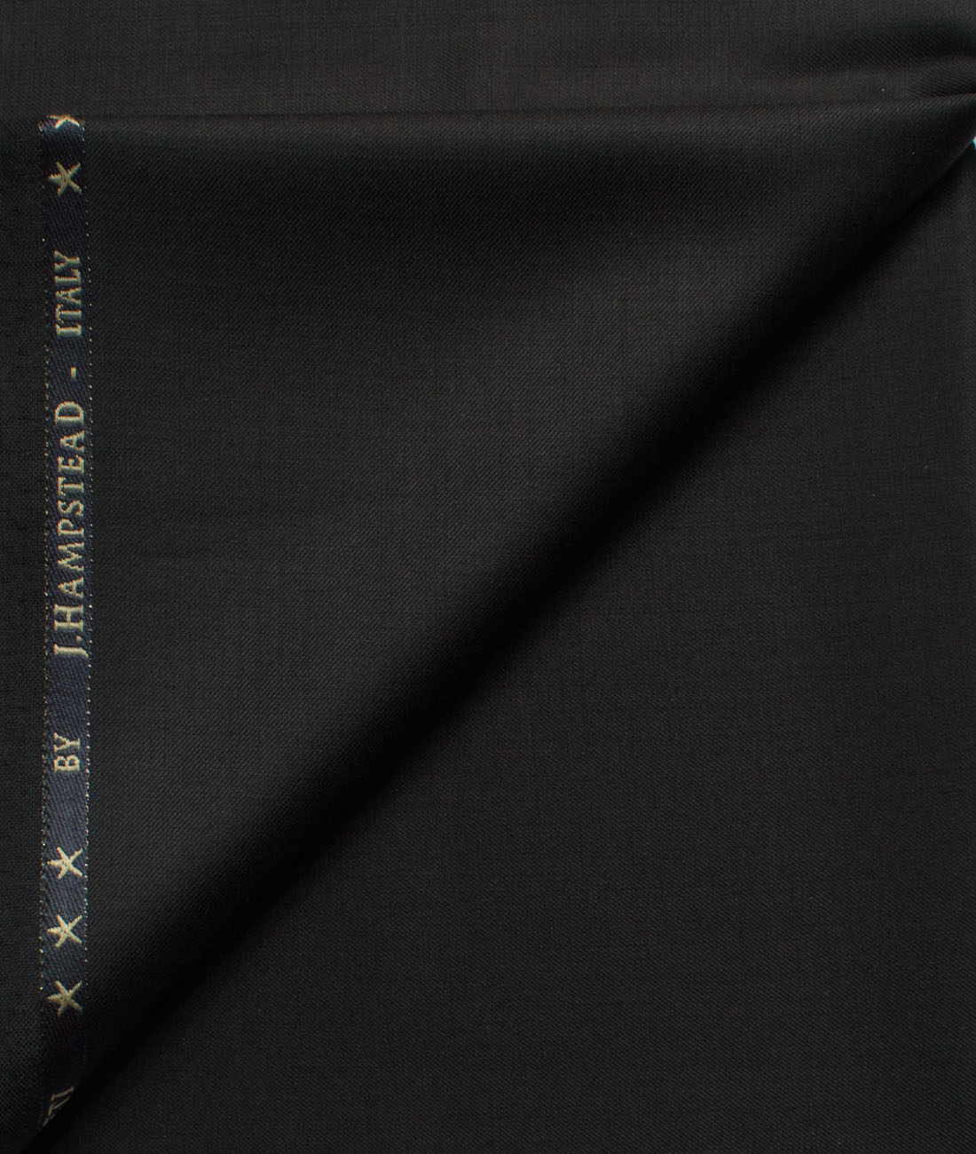 J.Hampstead Men's 45% Wool Checks Super 120's Unstitched Trouser Fabric  (Grey & Blue)