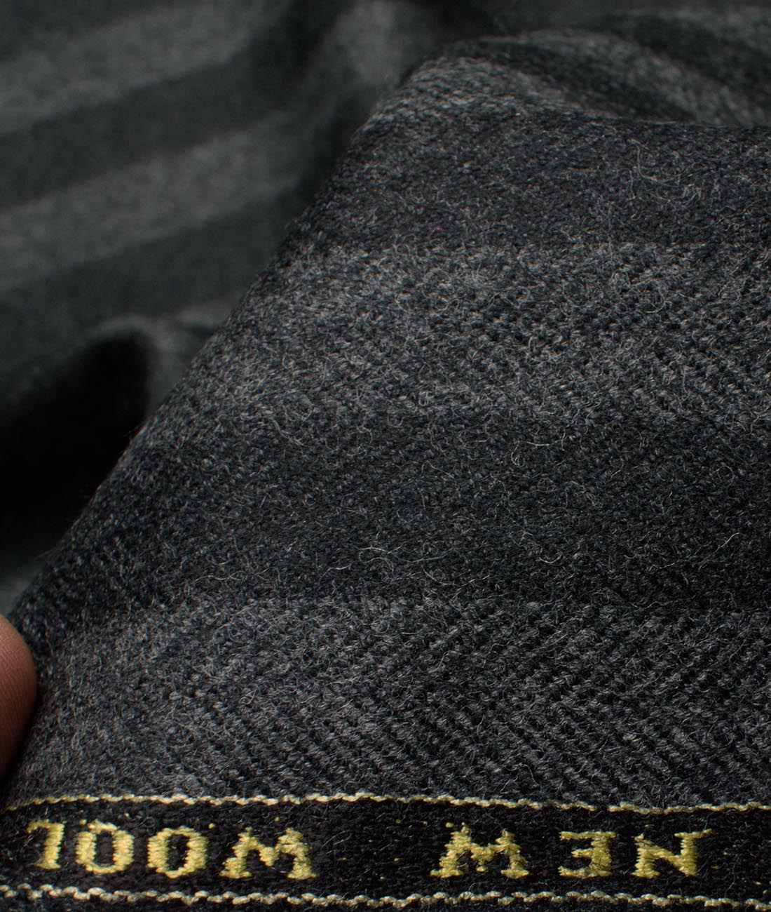 Raymond Men's 100% Merino Wool Striped Unstitched Tweed Jacketing ...