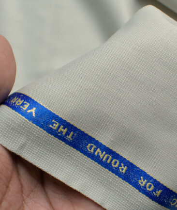 Raymond Men's 20% Wool  Structured  Unstitched Suiting Fabric (Pistachios Green)