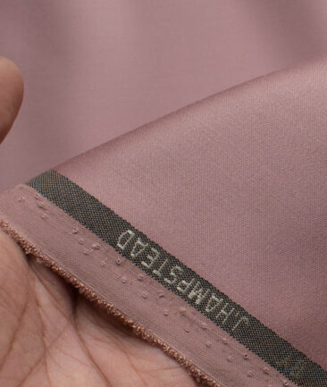 J.Hampstead Men's Terry Rayon  Solids  Unstitched Suiting Fabric (Petite Orchid Pink)