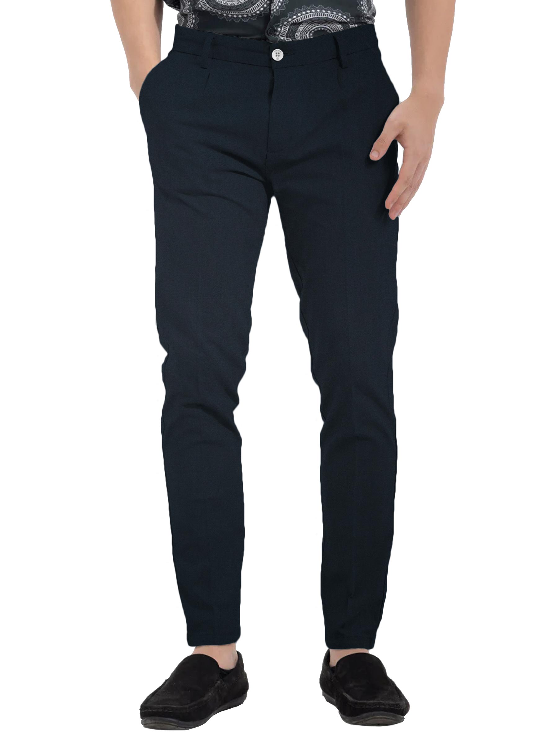 Buy Raymond Men Beige Slim Fit Solid Formal Trousers - Trousers for Men  8989513 | Myntra