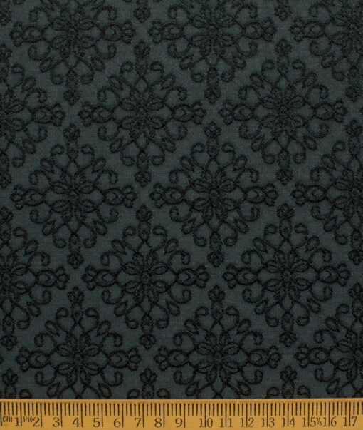 Blazer or Indowestern Ethnic Fabric (Dark Grey)