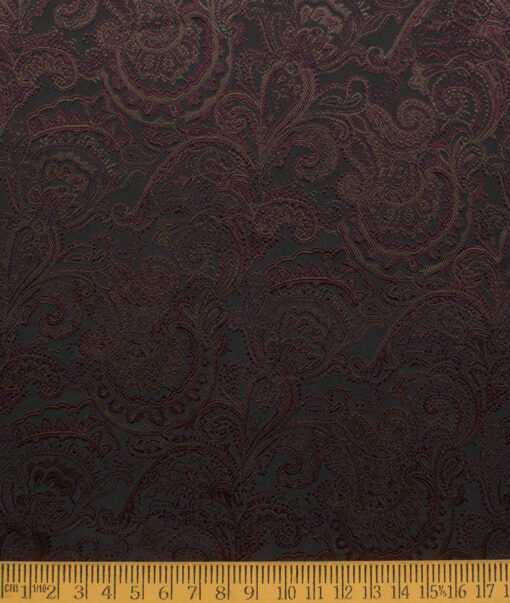 Blazer or Indowestern Ethnic Fabric (Dark Wine)