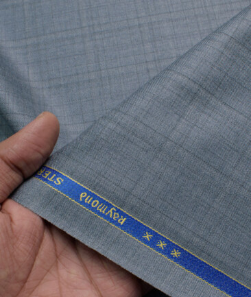 Raymond Terrywool Neavy Blue stretacheble Plain trouser fabric