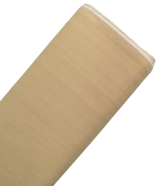 Arvind Men's Cotton Self Design  Unstitched Stretchable Denim Jeans Fabric (Citra Beige) - Image 4