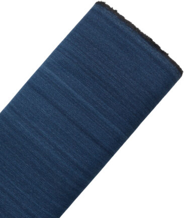 Arvind Men's Cotton Self Design  Unstitched Stretchable Denim Jeans Fabric (Royal Blue) - Image 4