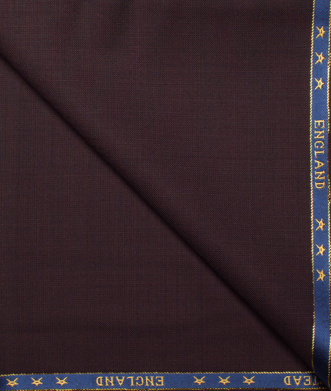 J.Hampstead Men's 50% Wool Super 130's Structured Unstitched Trouser Fabric (Dark Wine) J.Hampstead Men's 50% Wool Super 130's Structured Unstitched Trouser Fabric (Dark Wine)