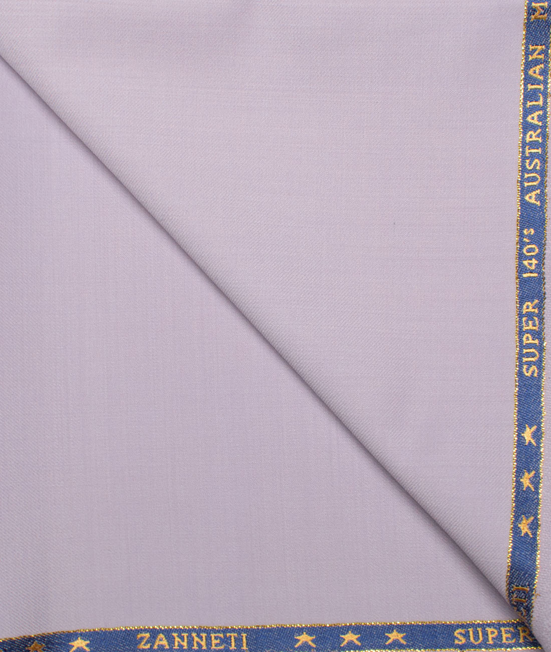 J.Hampstead Men's 60% Wool Super 140's Solids Unstitched Trouser Fabric (Light Purple) J.Hampstead Men's 60% Wool Super 140's Solids Unstitched Trouser Fabric (Light Purple)