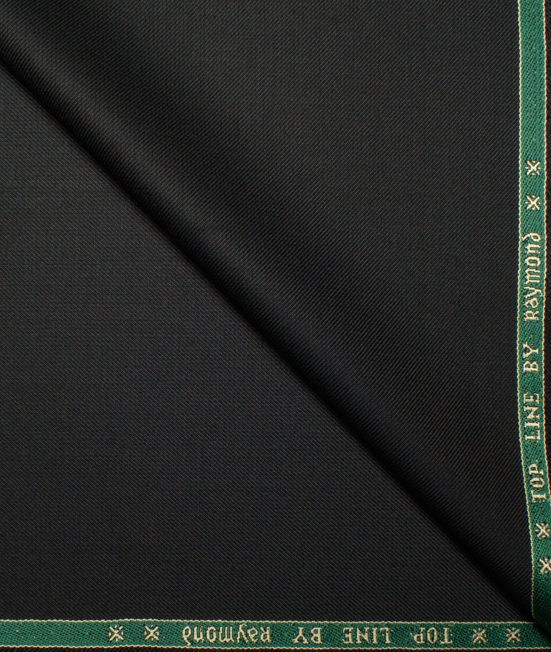 Raymond Men's Polyester Viscose Solids Unstitched Suiting Fabric (Black) Raymond Men's Polyester Viscose Solids Unstitched Suiting Fabric (Black)