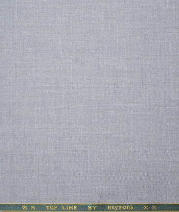 Raymond Men's Polyester Viscose  Solids  Unstitched Suiting Fabric (Flint Grey) - Image 4