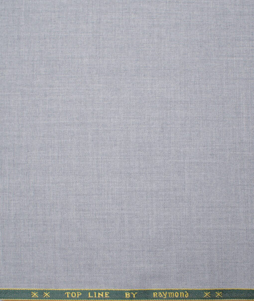 Raymond Men's Polyester Viscose  Solids  Unstitched Suiting Fabric (Flint Grey) - Image 4